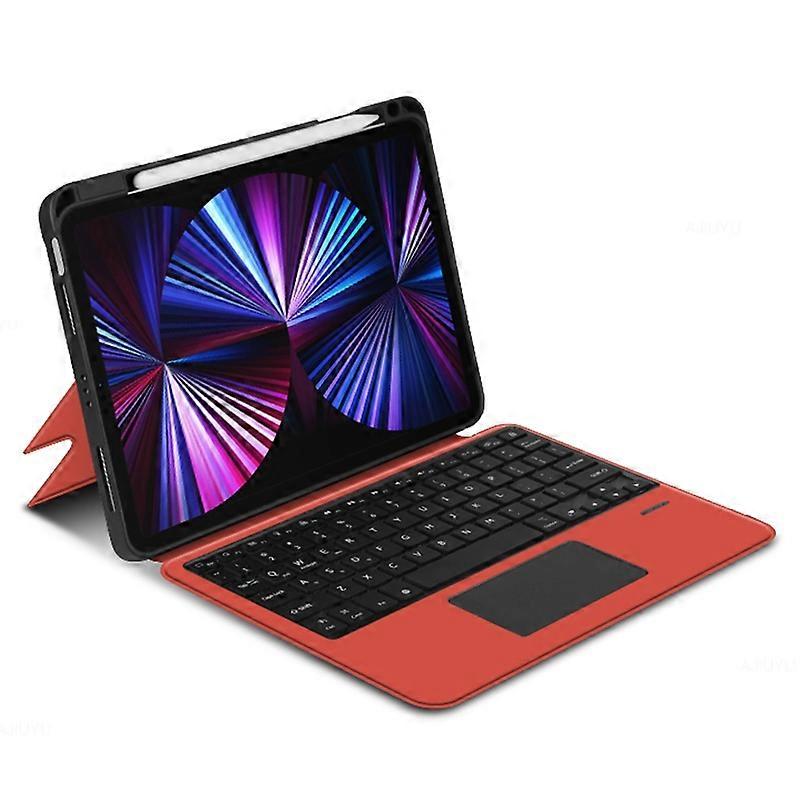 for iPad Pro 11-inch (2020)  /  (2021) Bluetooth Wireless Magnetic Keyboard + Stand Tablet Cover wit