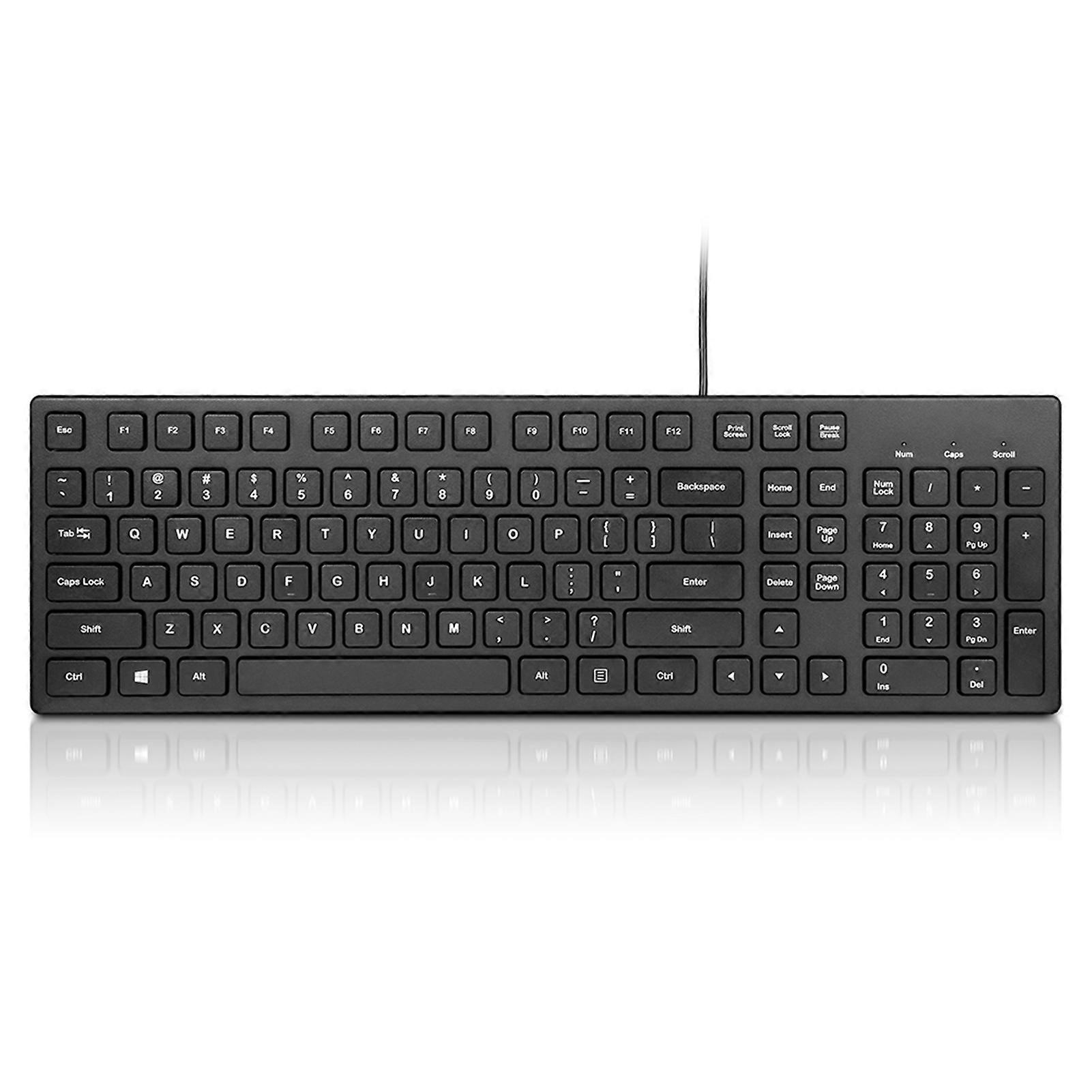 Wired Mechanical Switches Keyboard Sensitive Buttons USB Mechanical Keyboard For Home