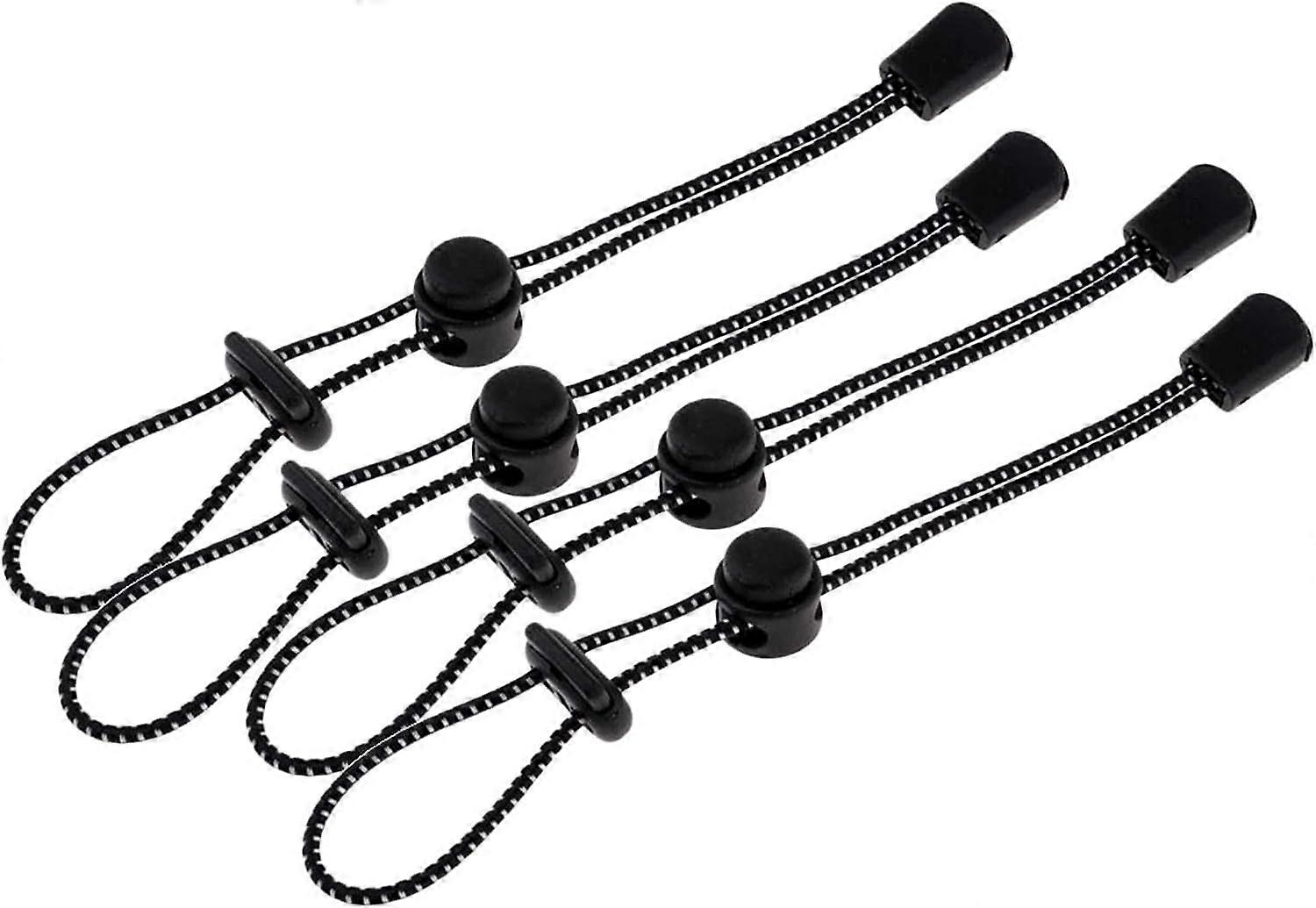 4 Pieces Fastener Buckle Cord Lanyard Elastic Cord With Lanyard Elastic Cord Fastener Buckles For Backpack Lanyards Clothes