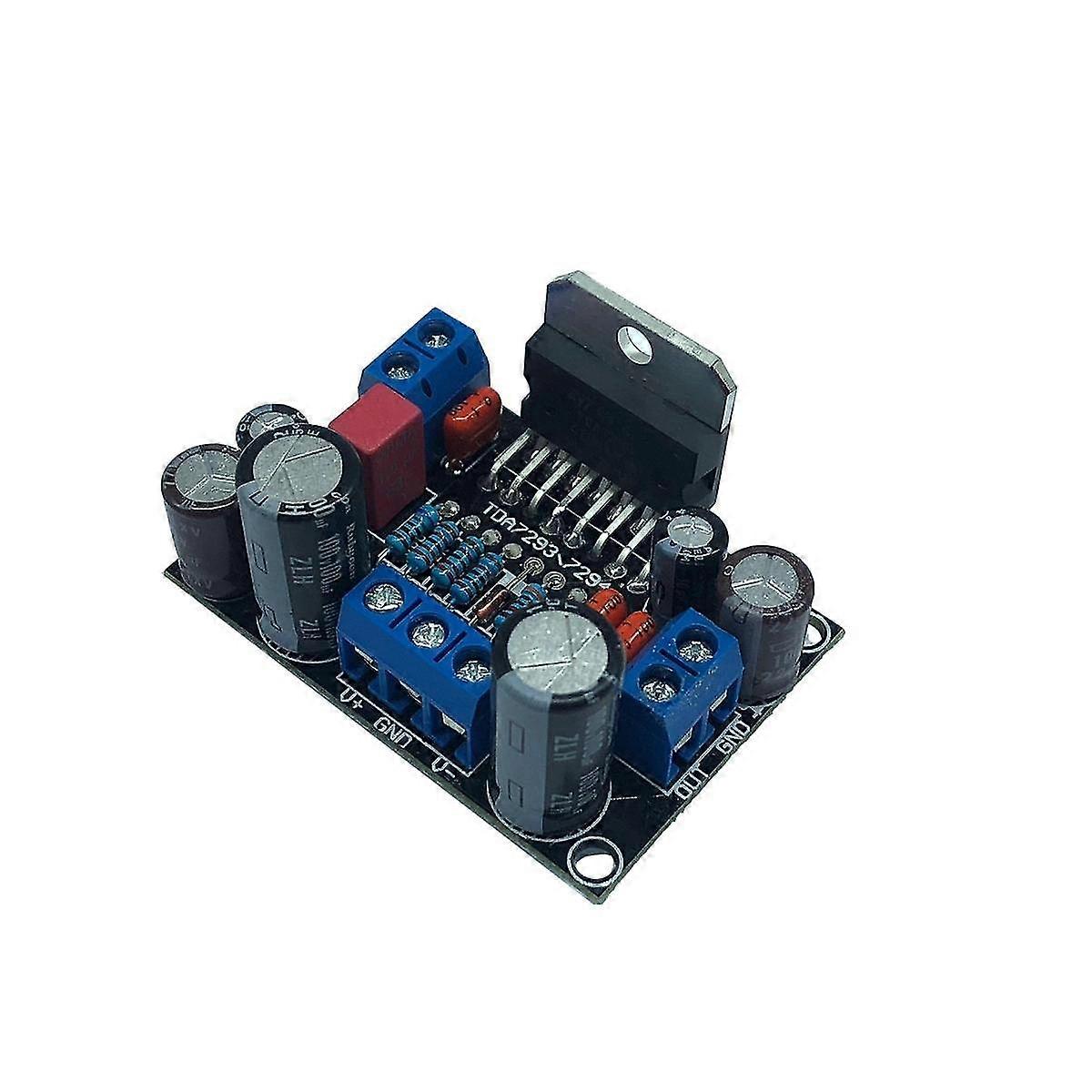 Tda7293 / tda7294 Mono Amplifikatör Kartı 100w Süper Güç Arka Kutup Ultra Geniş Güç Kaynağı Çift Ac 12v