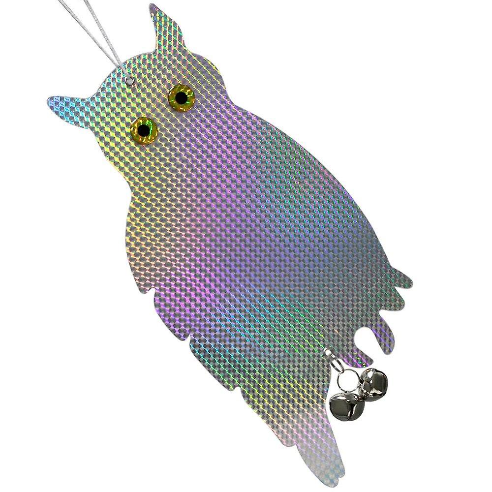 Fake Owl Scares Bird Pigeons Woodpecker Repellent