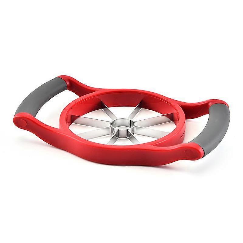 Stainless steel kitchen fruit tools, apple corer (red and gray)