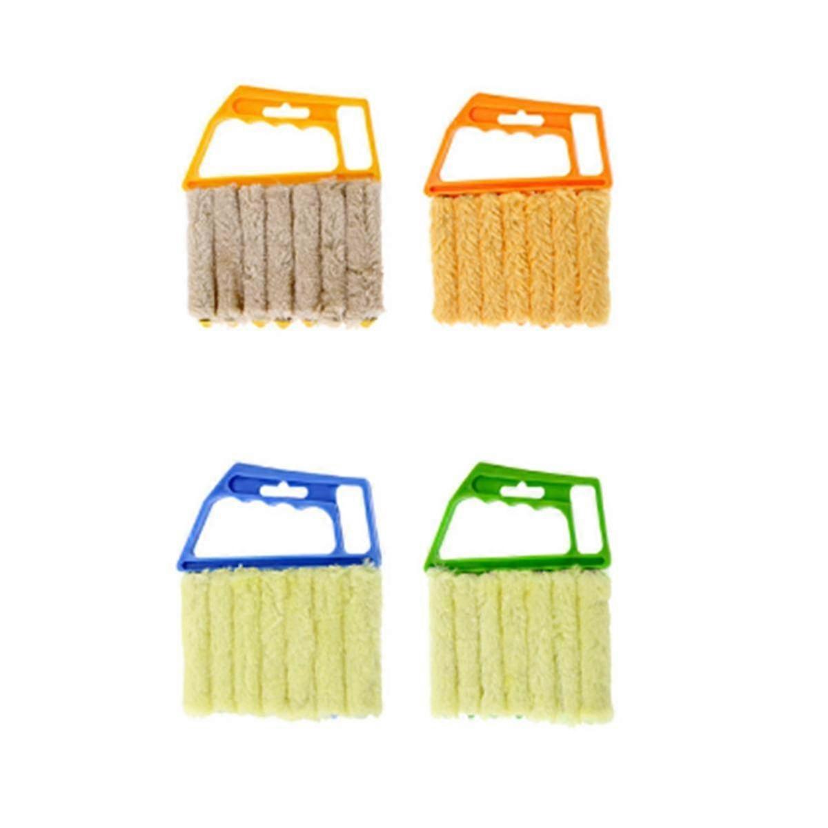 4pcs Handheld Blinds Cleaner Shutter Curtain Brush Dust Remover For Air Conditioning Home Gadget/ca
