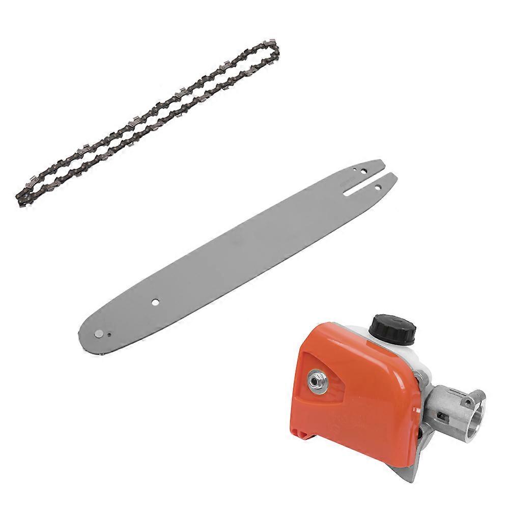 Chainsaw Gear Gearbox + Guide Plate + Chain Set for Stihl HT KM 73-130 Series Saw Trimmer Connector Multifunctional Pruning Saw Universal Accessories