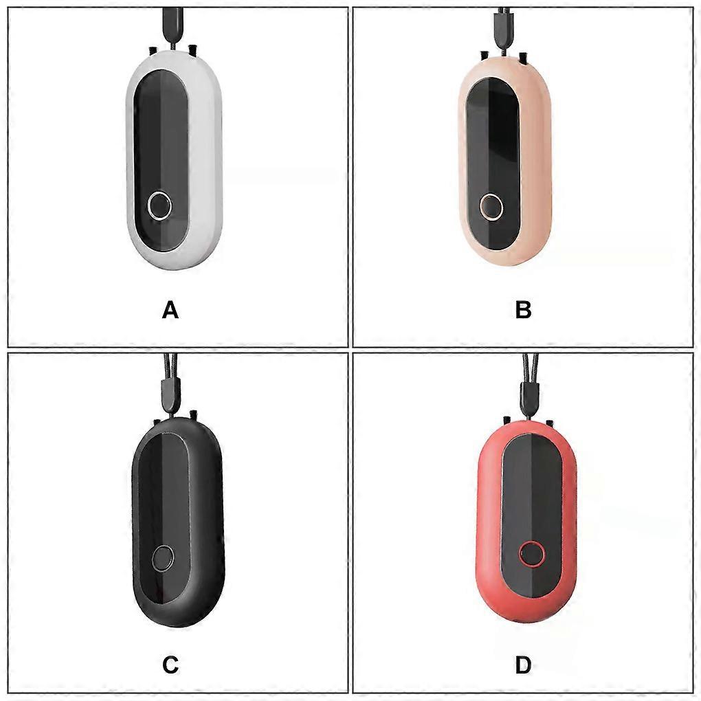 Wearable Mini Air Purifier 1200W/cm Negative Ion Generator for Vehicles Odor Elimination