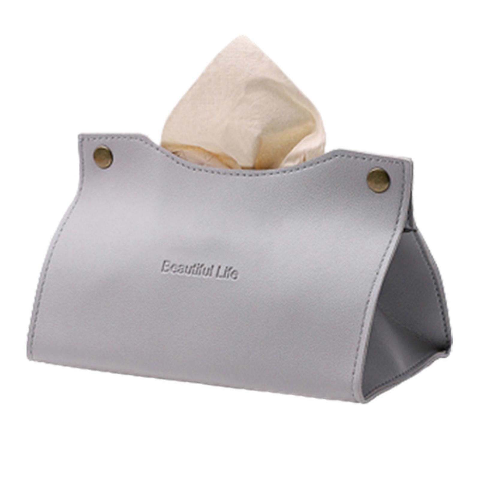 Vintage Tissue Box Cover Creative Stylish Sturdy Tissue Box for Night Stands Office Desk