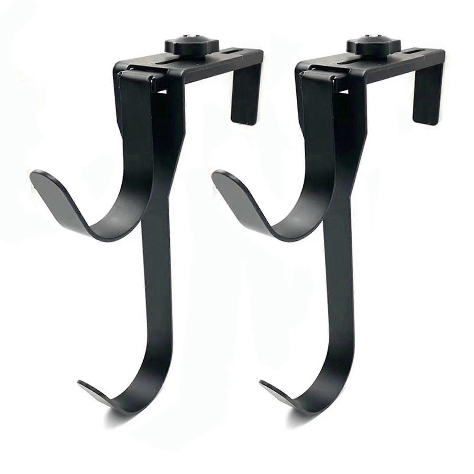 Adjustable Pool Pole Hanger Heavy Duty Metal Pool Pole Hooks for Telescopic Poles Skimmers