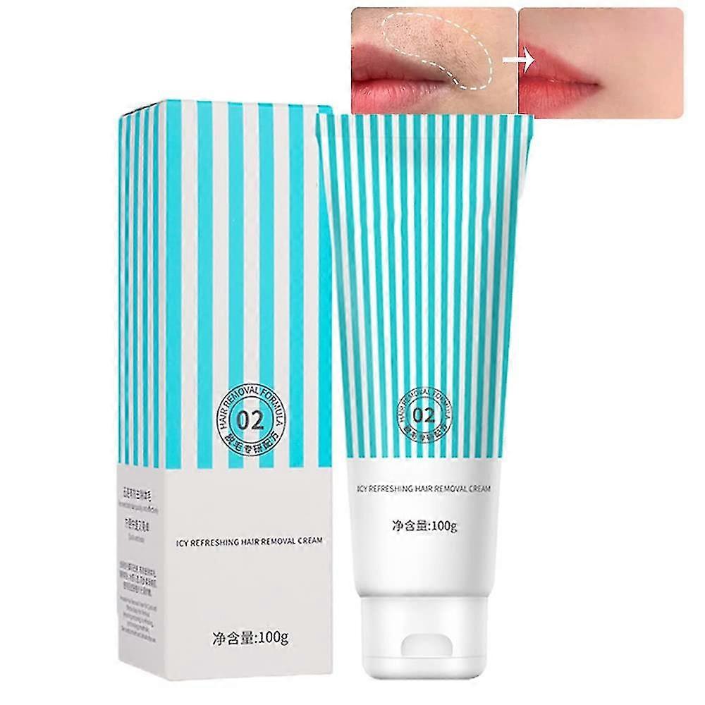 Crème dépilatoire Peach Fuzz, crème dépilatoire douce pour moustache faciale, poils à lèvres, poils fins