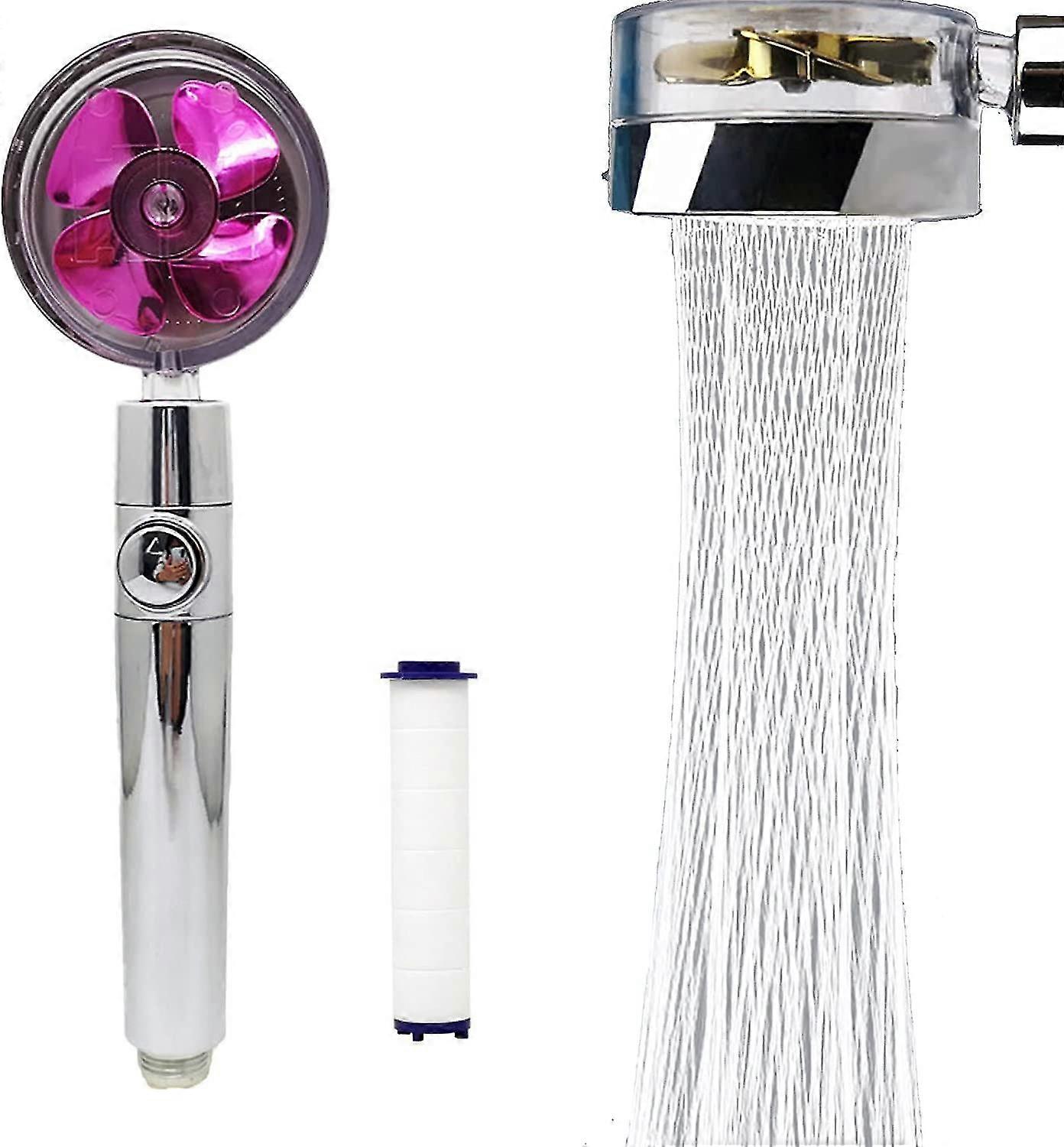 High Pressure Water Saving Showerhigh-pressure Shower Head With Filter And Pause Switch Easy Install Handheld