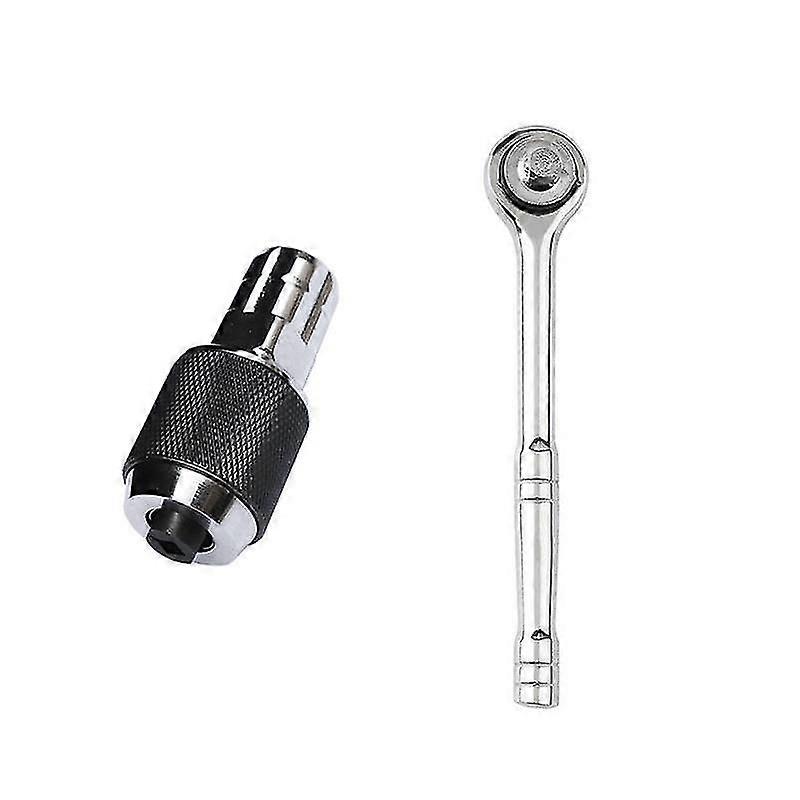 2PCS قابل للتعديل لقط أداة مجموعة متعددة الوظائف M6-m12 الصنبور عقد تشاك 3/8 محول الصنبور وجع جدا