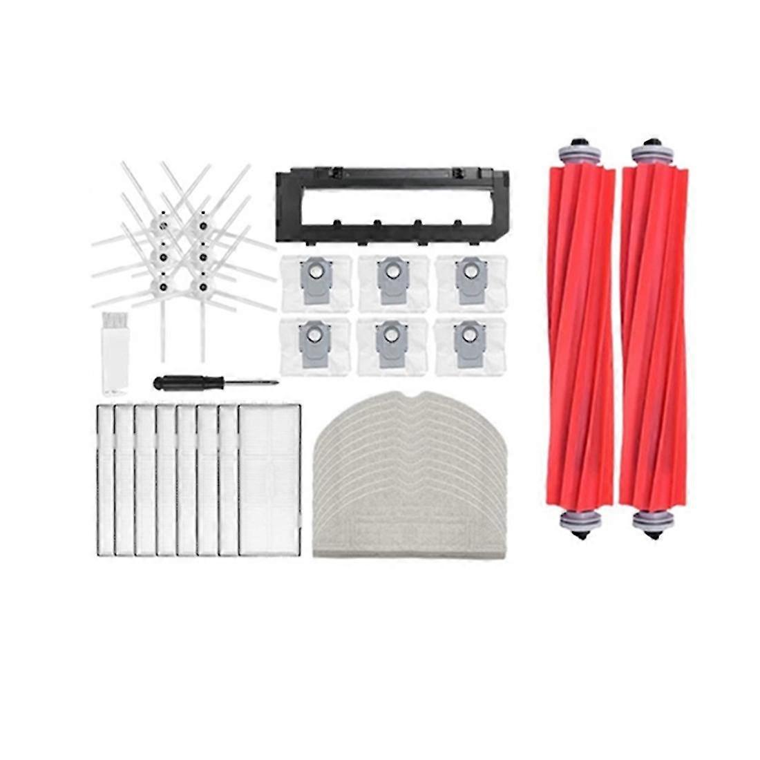 For S7 Maxv Ultra / S7 Maxv / Plus G10s Pro Q7 Max Robot Vacuum Parts Dust Bag Main Side Brush Hepa