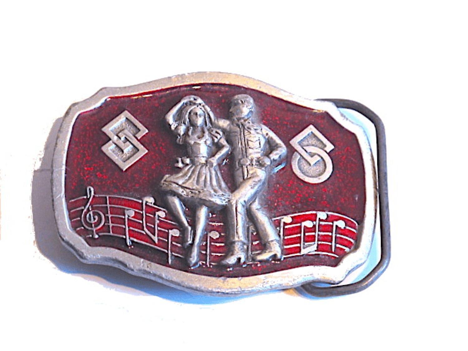 Hebilla de cinturón - Danza campeson