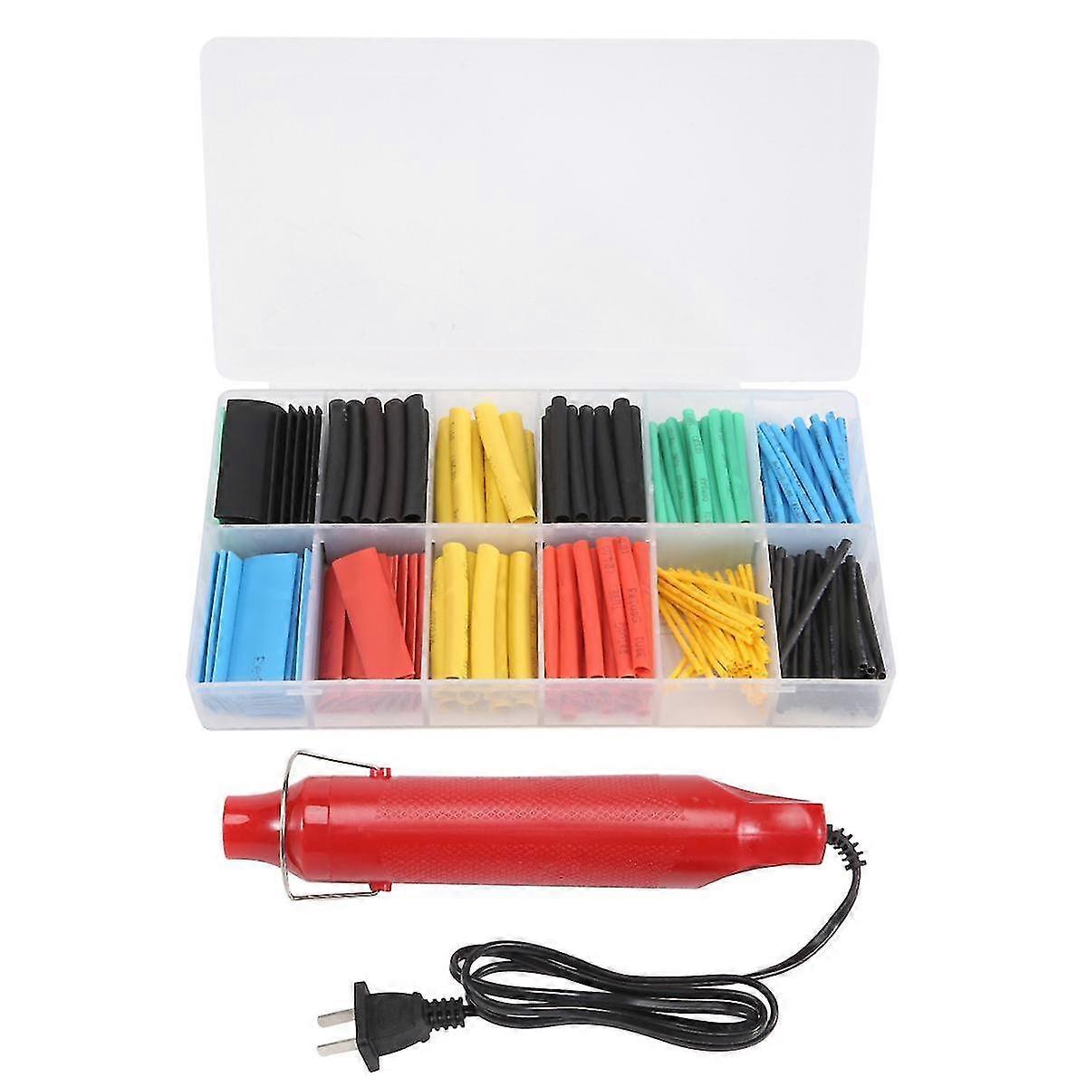 280pcs/set Shrink Tubing Shrinkable Tubes Assortment Electronic Olefin Wire Cab