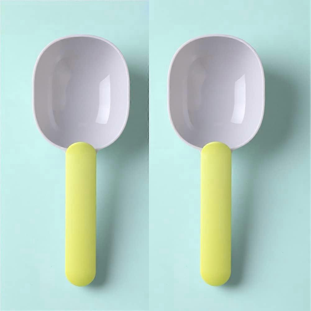 MUJIXI Set of 2 dog food spoons - ABS - Green