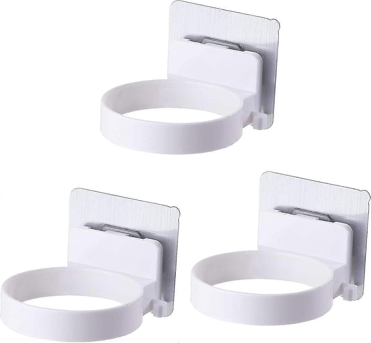 3pcs Wall-mounted Hair Dryer Holder