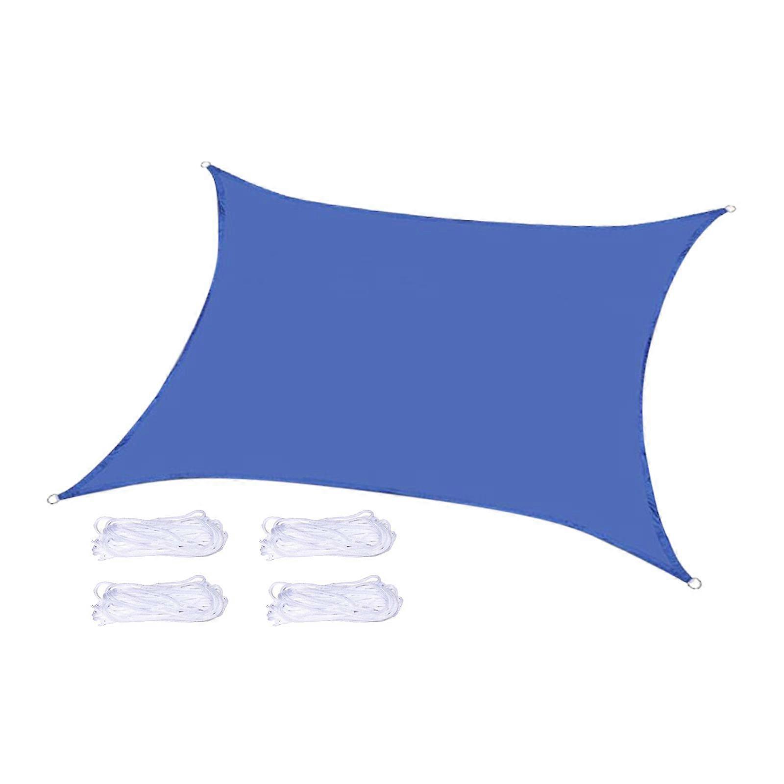 Patio Tenda da sole Baldacchino Blocco UV Copertura esterna Telo da giardino nel cortile blu