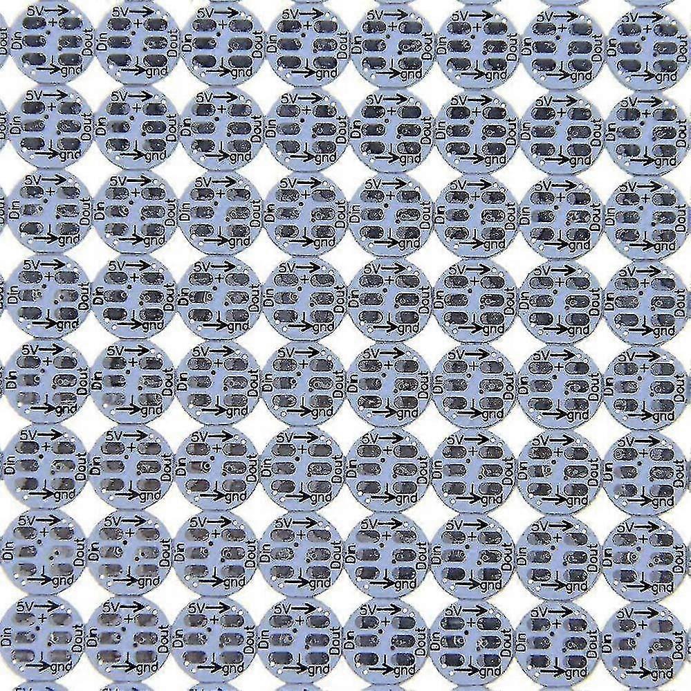 100 Pieces Ws2812b Ws2812 Led Chip & Heatsink 5v 5050 Rgb Ws2811 Ic Ingebouwde Pixels Modules(white