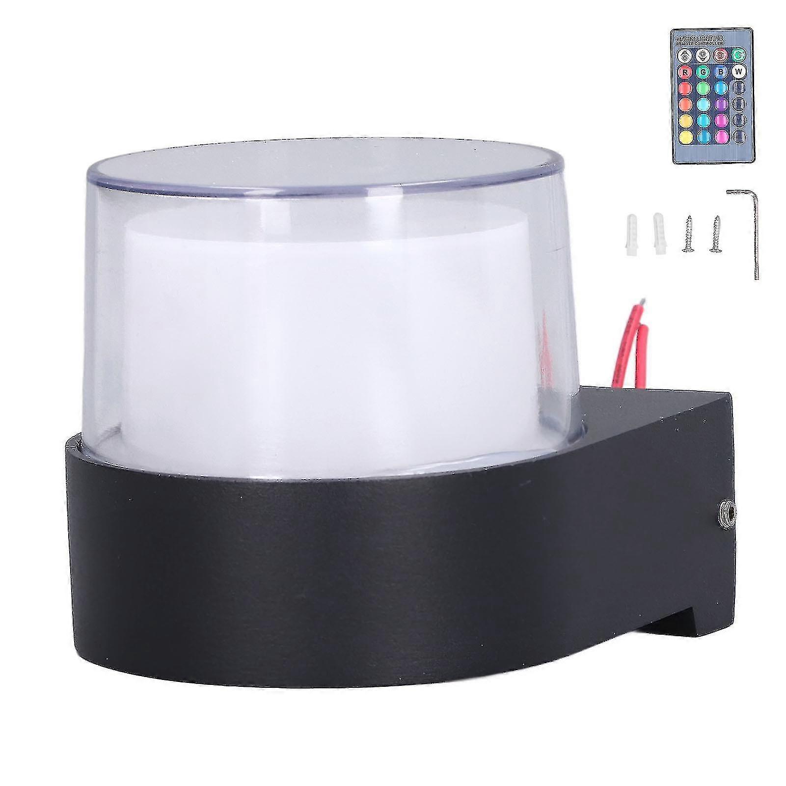 RGB Remote Control Waterproof LED Outdoor Wall Sconce Light