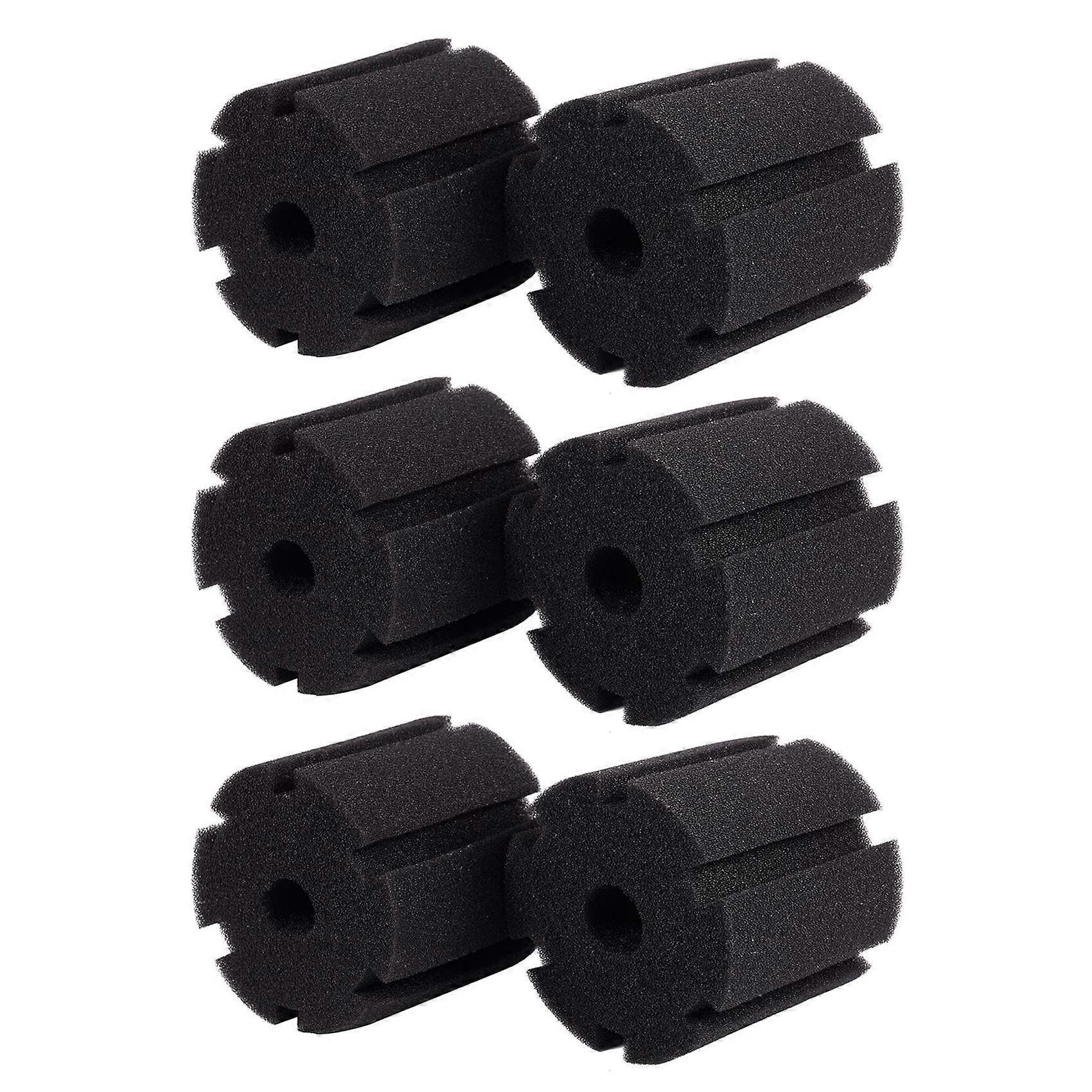 6X Replacement Sponge Filter for XY-380 Black