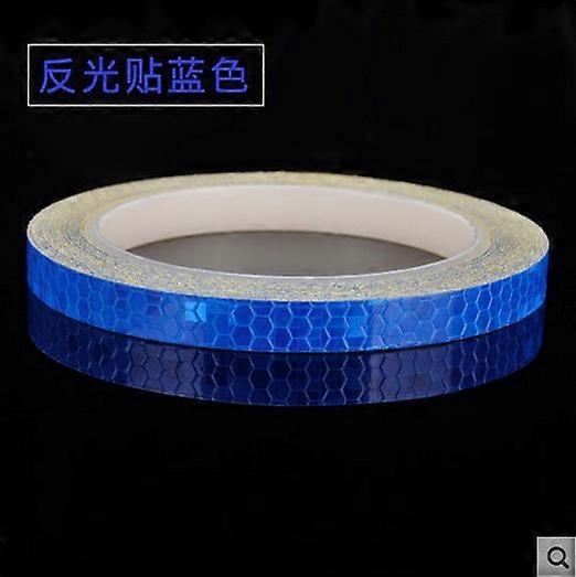 8M Bike Stickers Reflective Tape Fluorescent MTB Bike Bicycle Strips Cycling MTB Tapes for Bicycle Helmet Motorcycle Scooter