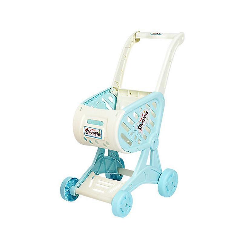 子供 大型スーパーマーケット ショッピングカート トロリープッシュカー おもちゃバスケット シミュレーション フルーツフード ふりをする 遊ぶ 家 女の子 おもちゃ ドロップシッピング