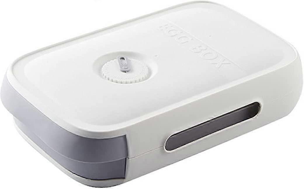 Plastic Egg Box, Plastic Fridge Storage Egg Box Basket, Stackable Dispenser Kitchen Fridge Egg Holder, For Fridge, Outdoor (white)