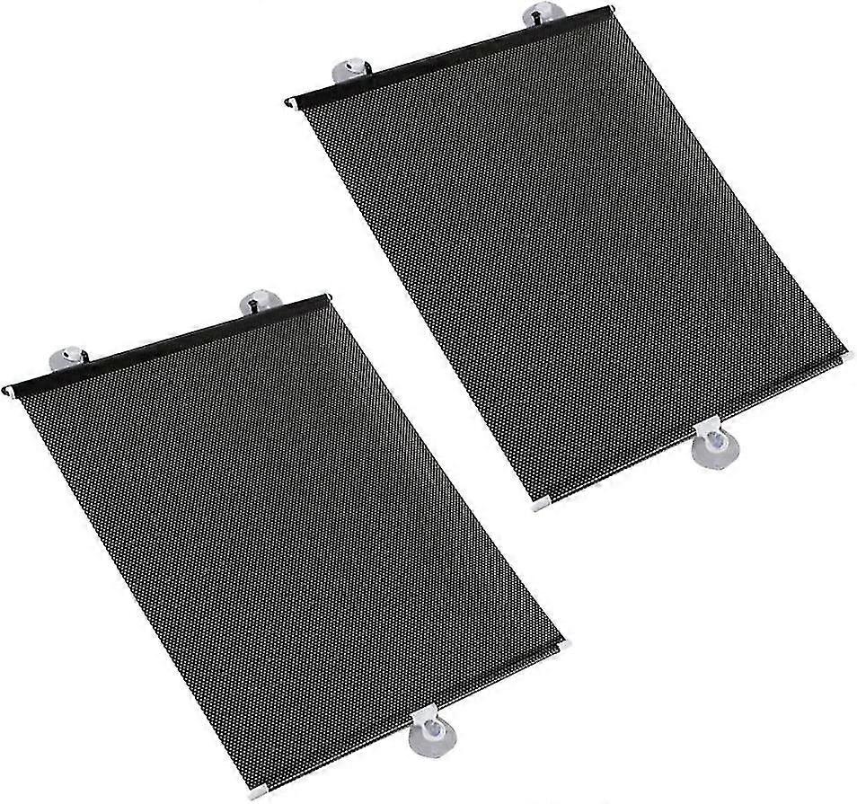 Car Sun Shade, Mesh Retractable Sun Shade With Suction Cup Rear Front Window Windshield Curtain For Car Bedroom