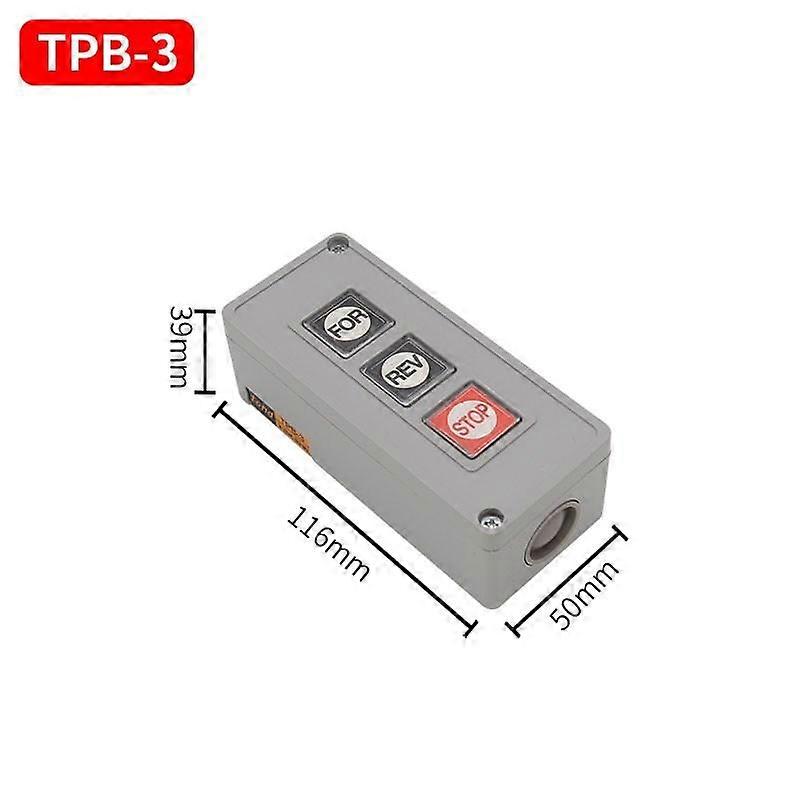 Tpb-2 / Tpb-3 Reset Power Button for Gate and Door Opener / Three Position Control Button for Commercial Garage Door Opener