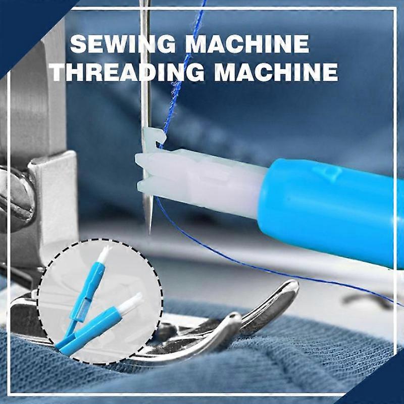 Sewing Machine Needle Threader Stitch Insertion Tool Automatic Threader Sewing Threader Needle Changer Hold Needles Accessories