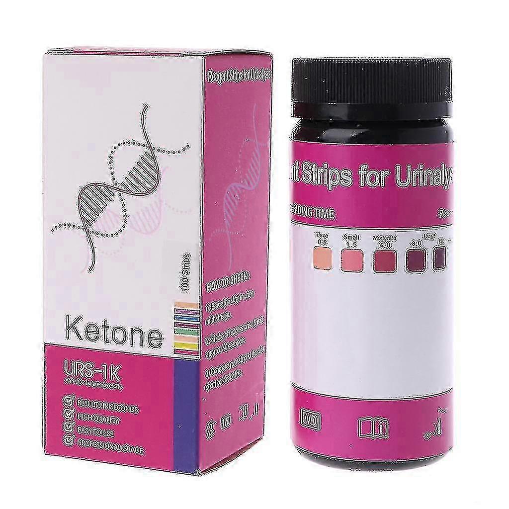 100 Pcs Keto Test Strips For Testing Body Urine Ketosis Levels Accurate