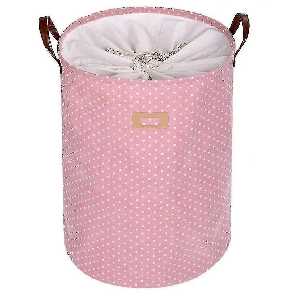 Foldable Round Storage Laundry Baskets