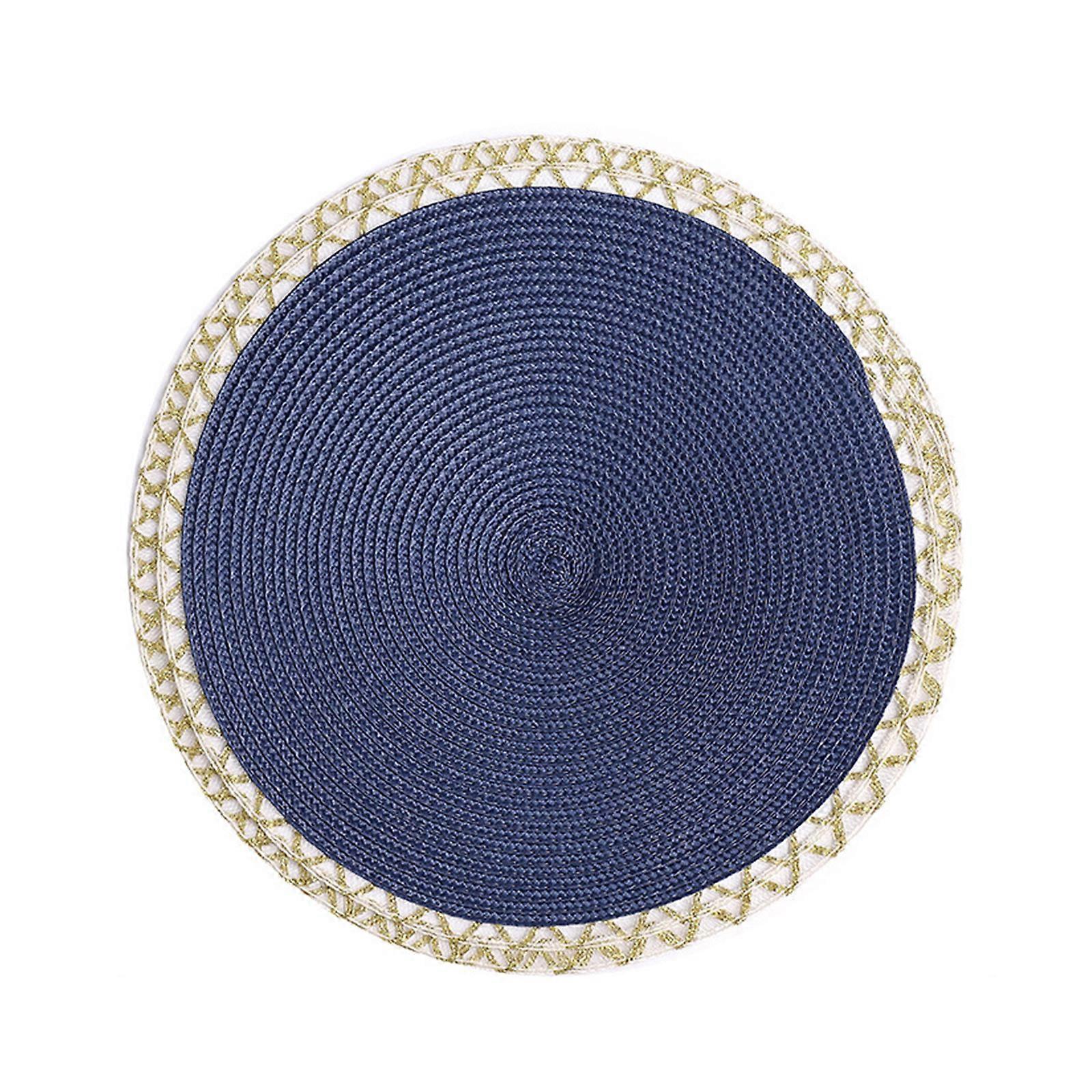 Multicolor Stylish Coasters Penh Woven Table Set Sets de table ronds Sets de table Light Luxury
