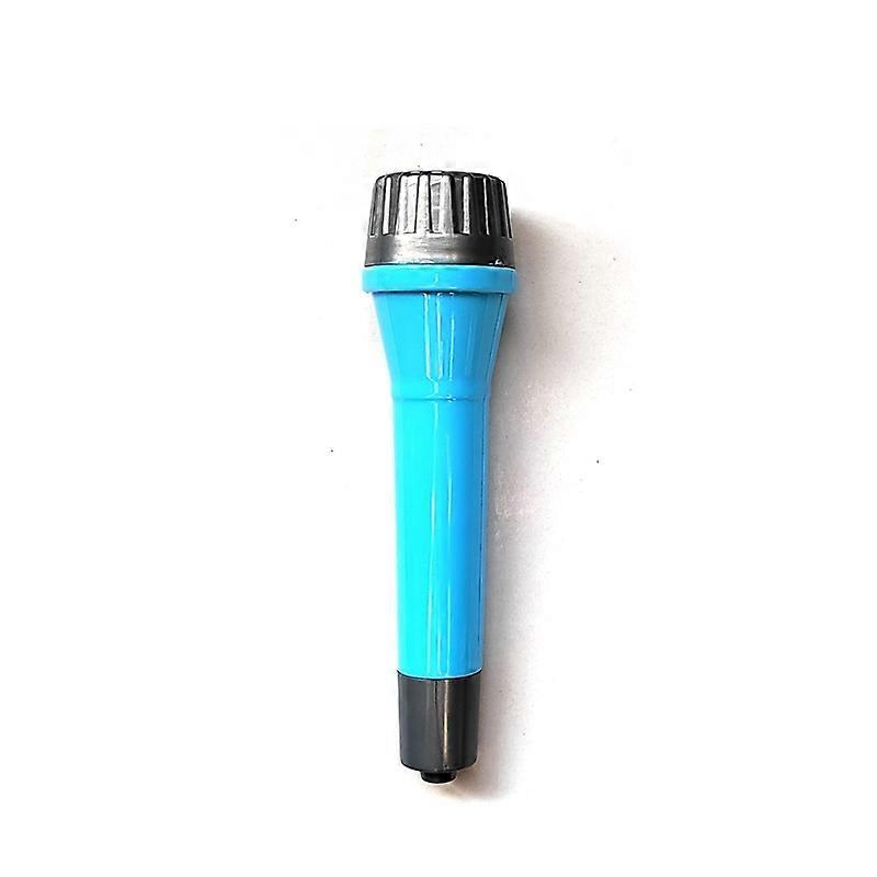 Plastic toy microphone, color fake microphone, microphone props, children's performance props, artificial lip-synching microphone, 5 colors
