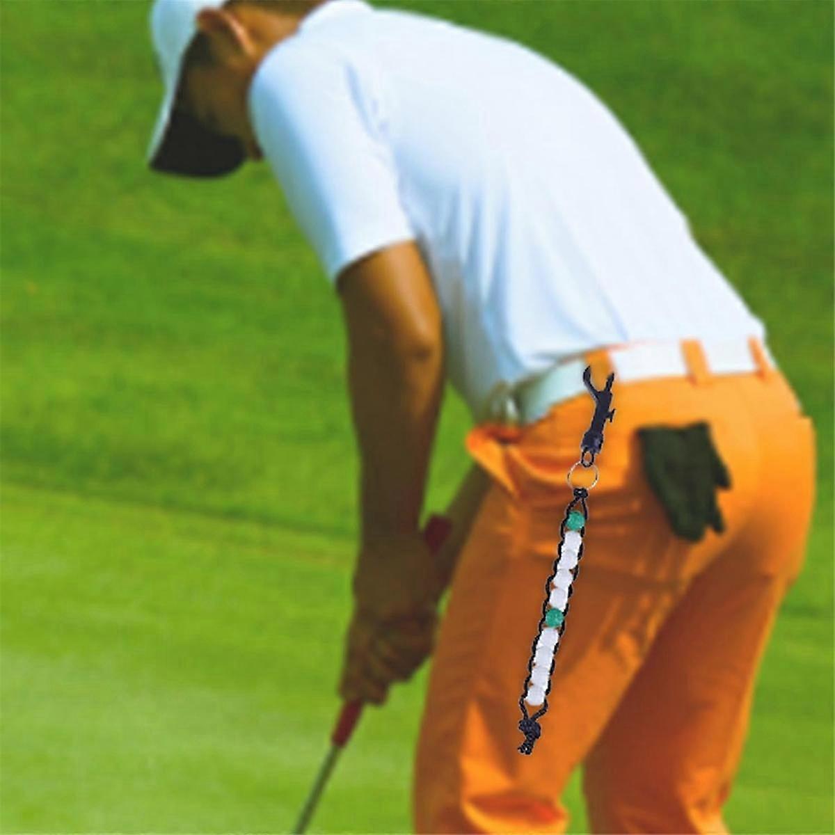 Red Golf Scorer Golf Bead Chain Scorer Easy to Carry Golf Scoring Supplies