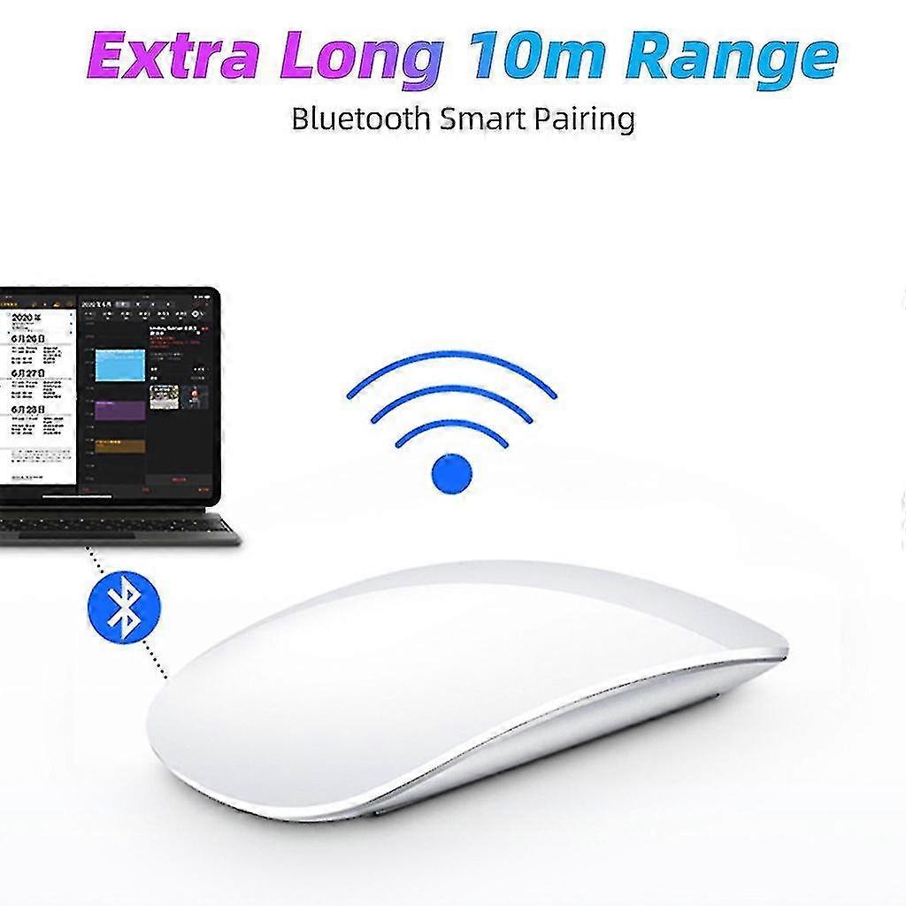 עכבר הקסם עכבר Bluetooth אלחוטי למק ספר Macbook MacBook Air Mac Pro טעינה מרובת מגע