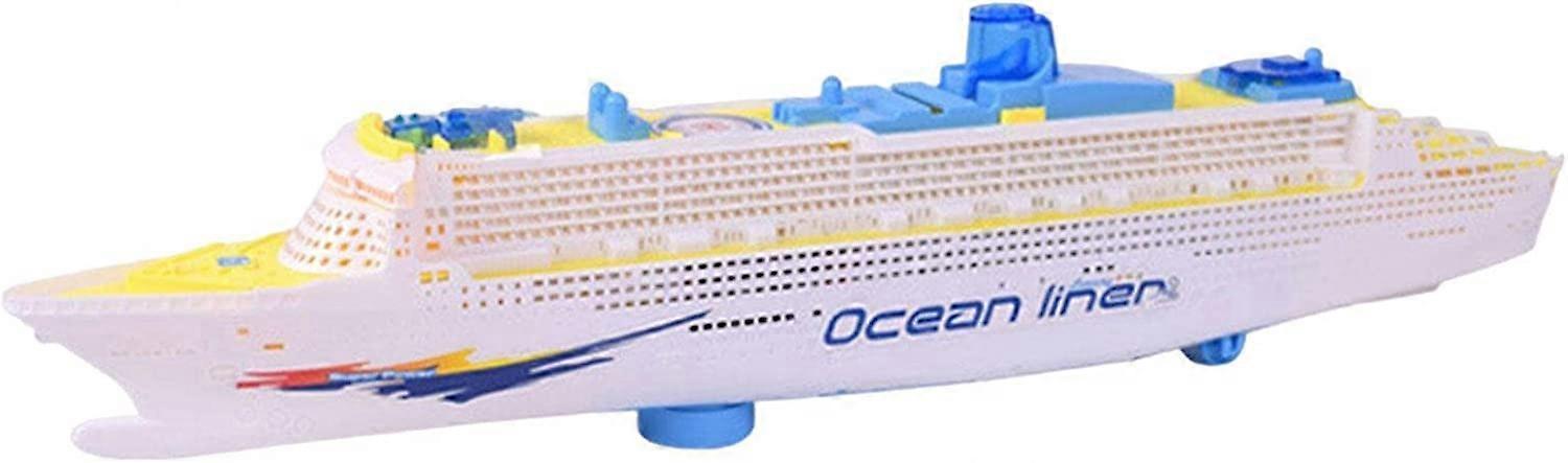 Lar-scale Cruise Ship Cruise Ship Alloy Toy Ship Sound And Passenr Ship