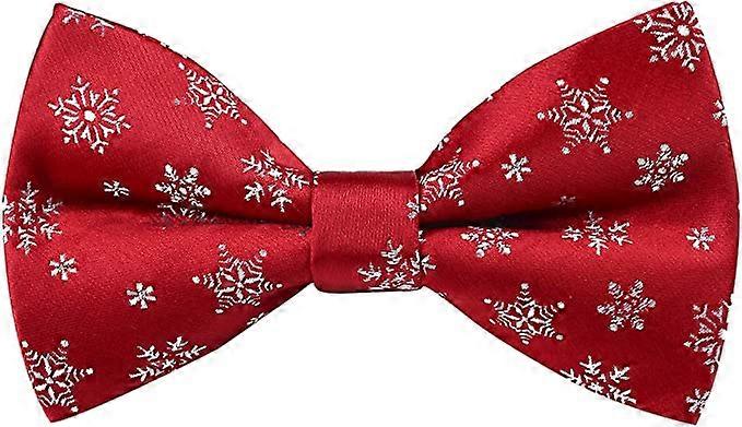 Men's Christmas Pattern Pre-Tie Party Bow Tie