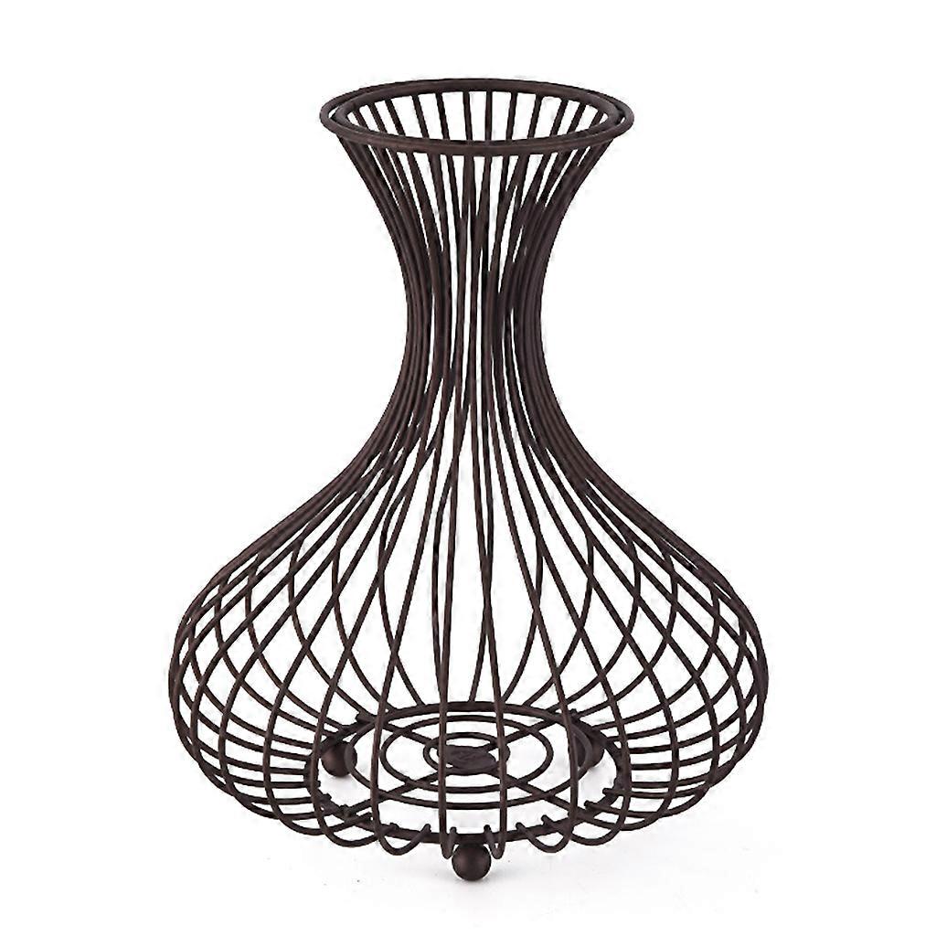 Metal Wine Cork Storage Holder Champagne Bottle Stopper Iron Basket Display Rack