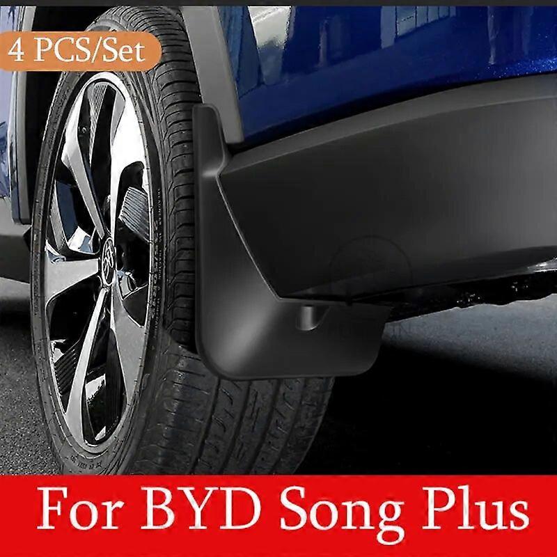 Pentru BYD Song Plus EV DMI Apărătoare de noroi Accesorii auto Apărătoare de noroi față spate Protecții Placă de zgârieturi Auto Splash 2020 2021 2022 2023