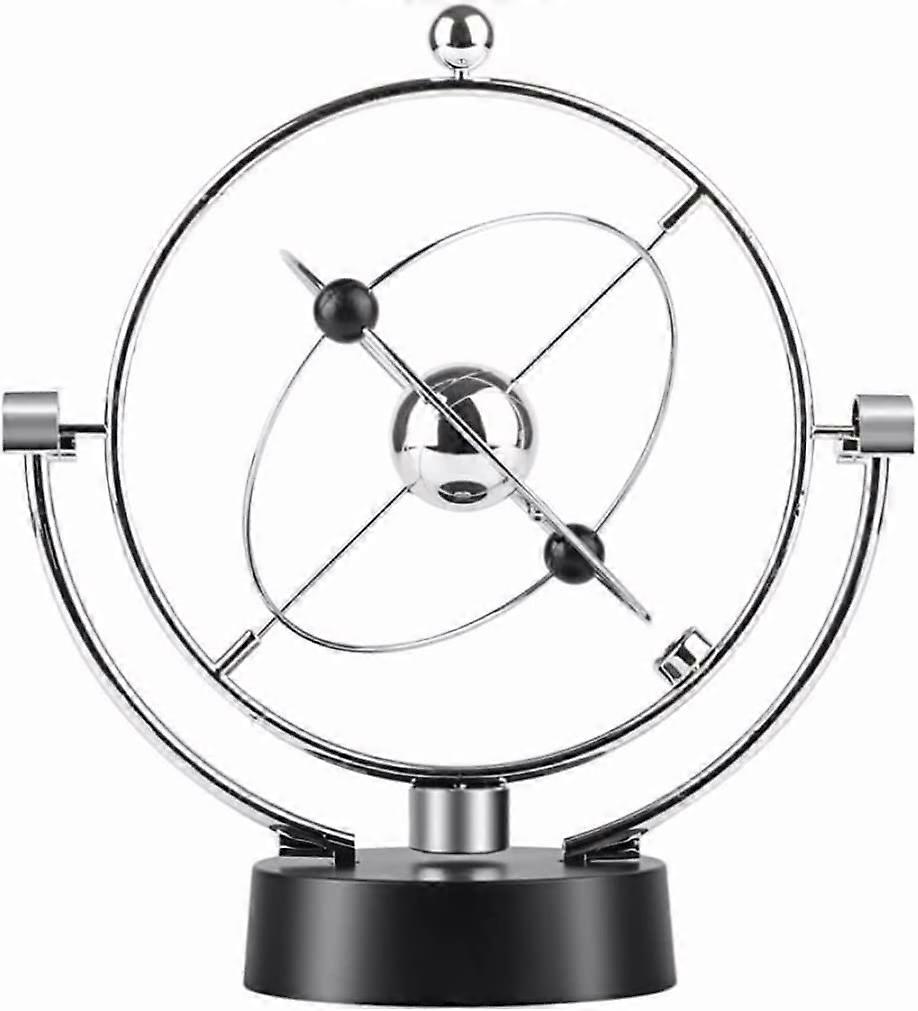 Elektroniczna piłka huśtawkowa Piłka Perpetuum mobile Physical Science Zabawka Kinetic Art Globe Newton Pendulum