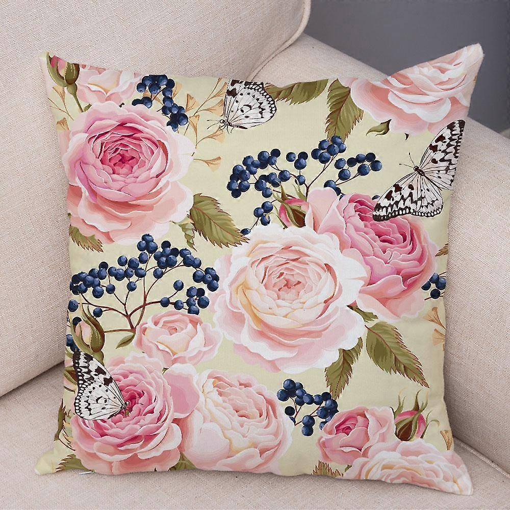 Print Pillowcase Sofa Cushion Cover Design Style -678