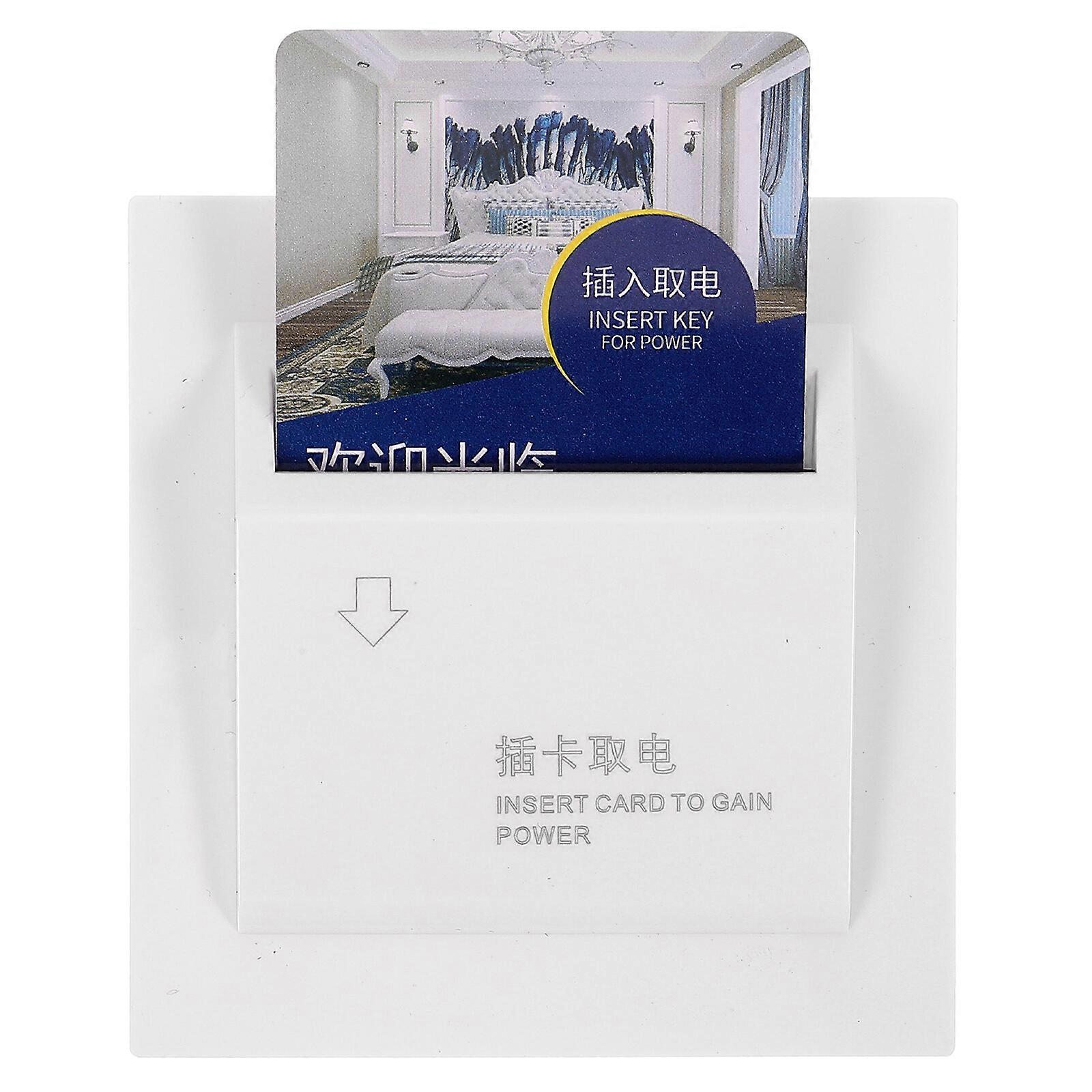 Hotel Card Switch 40A Room Card Switch House Energy Saving Switch Accessory