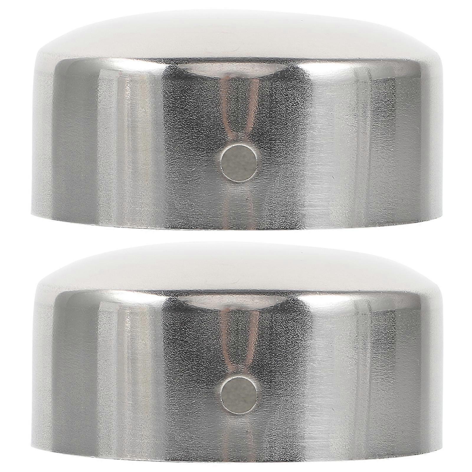 2pcs Handrail End Cap Rail Support Decorative Tube Protector Handrail Accessory