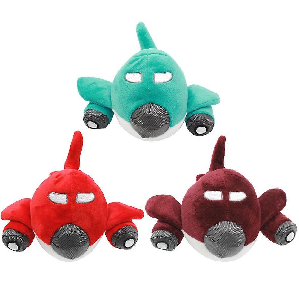 3 Pcs Dogman Toys Plushie Dreadfuls Riolu Plush Gutama Plushy Soft Toys Chew Toys Small Dogs