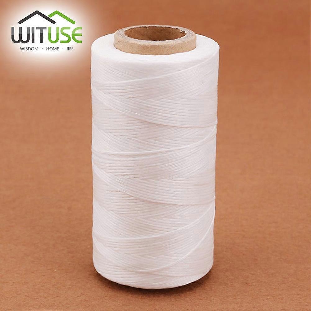 Roll High Quality Durable 260 Meters 0.8mm 150D Leather Waxed Thread Cord for DIY Handicraft Tool Hand Stitching Waxed Threads