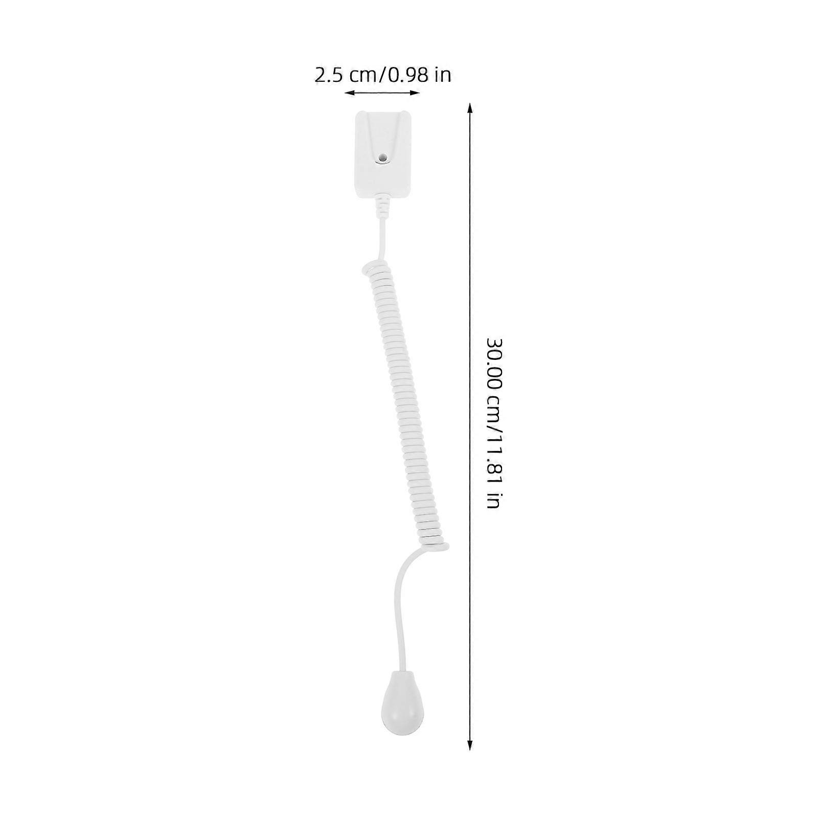 2pcs Remote Control Tether Adhesive Remote Control Retractable Leash For Phone Tablet