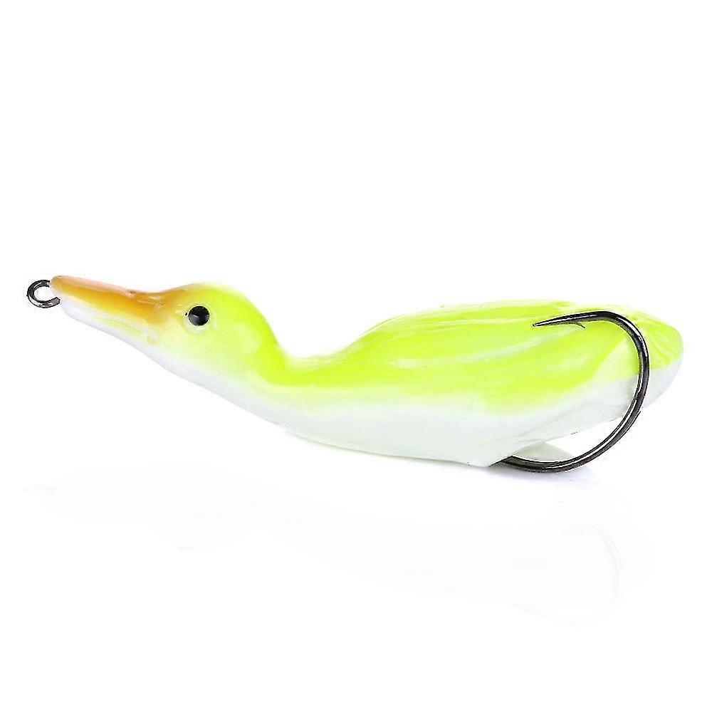 Simulated Duck With Fishhook Fishing Gear2pcs,yellow)