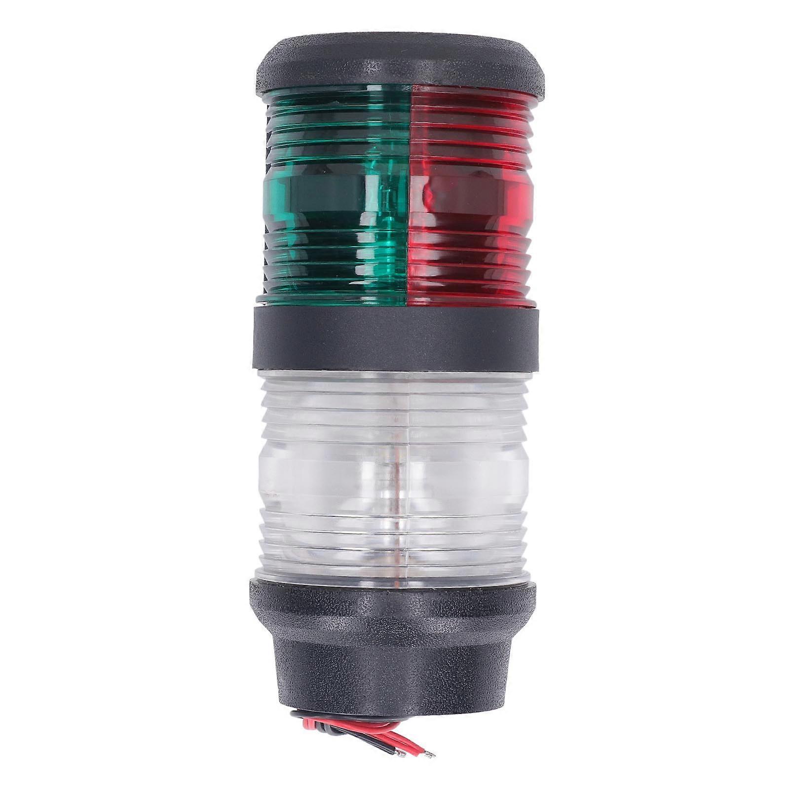 5W Double Deck Anchor Light LED Navigation Light IP65 Waterproof 360 Degree All Round Lamp 2nm Visibility 12V 24V