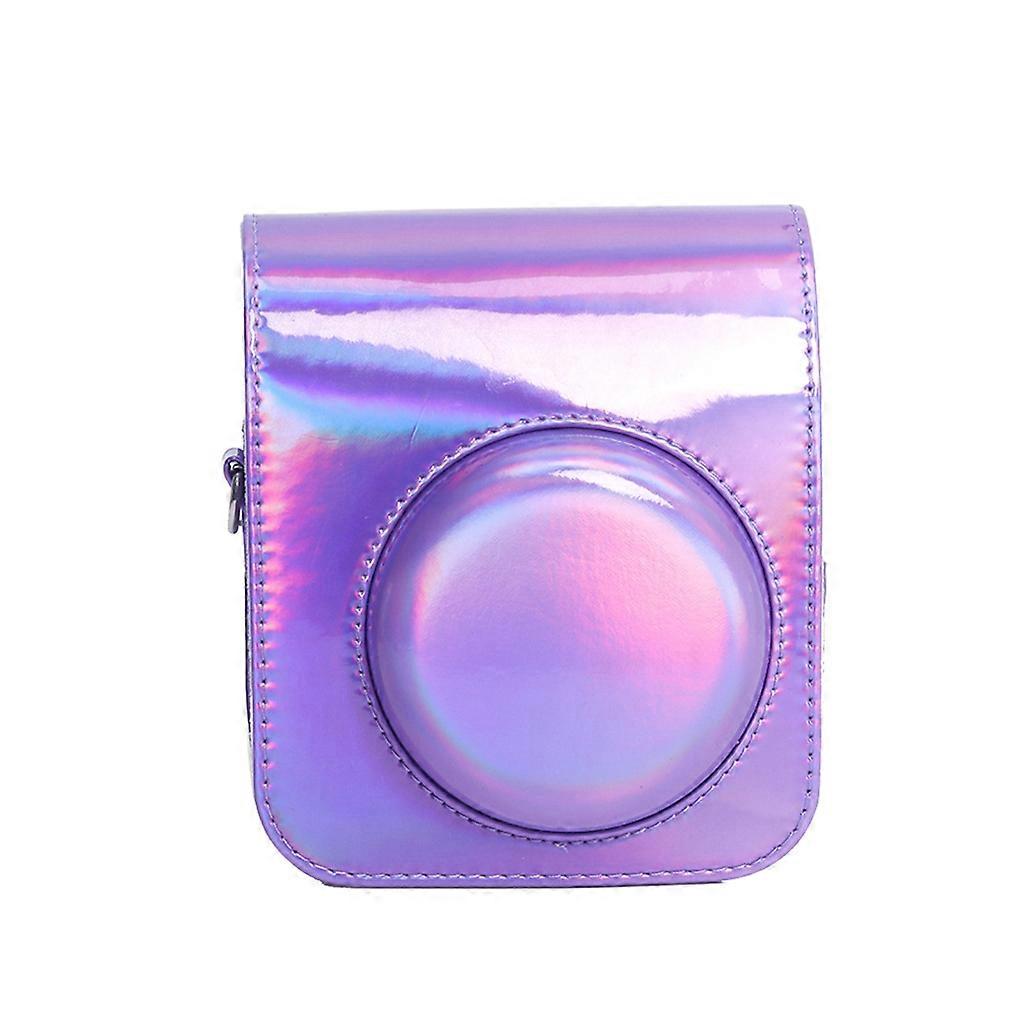  Capa protetora Soft Case PU Couro Scratch-proof Case Para Instax Mini 12
