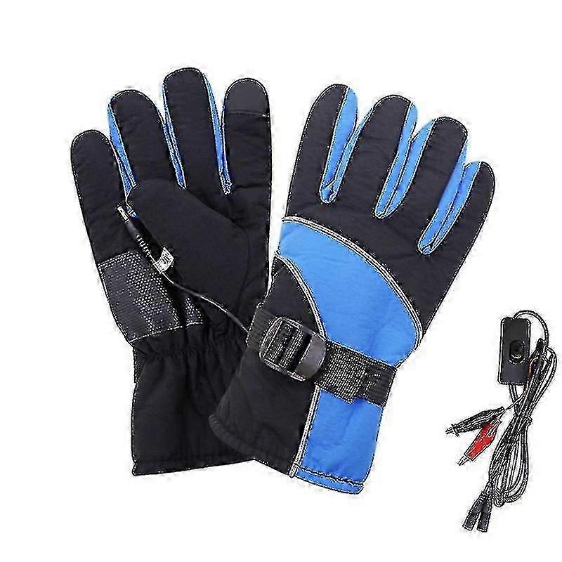 Unisex Touch Screen Gloves Winter Electric Heating Gloves Winter Skiing Gloves